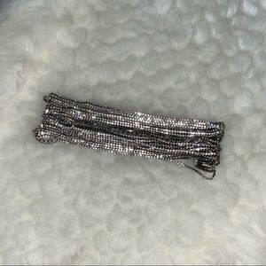 Rhinestone choker